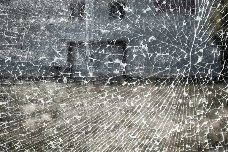 vulnerability, cracked glass